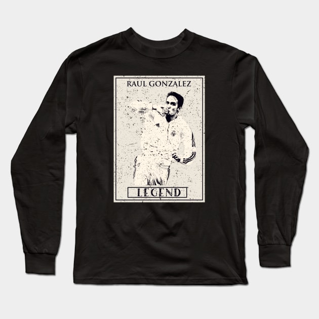 Raul Gonzalez Long Sleeve T-Shirt by Yopi